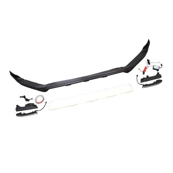 Brabus Style Front Bumper Lip Fit Mercedes Benz G-Class W464 W463A 2019-2023