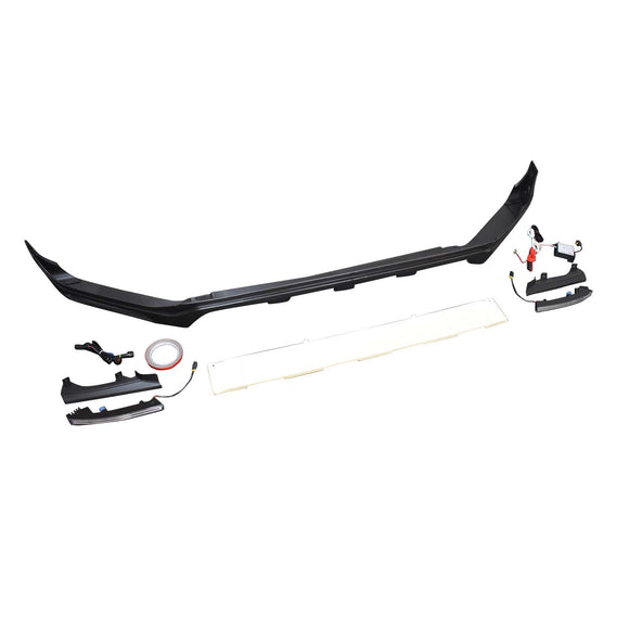 Brabus Style Front Bumper Lip Fit Mercedes Benz G-Class W464 W463A 2019-2023