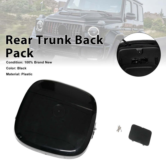 Black Rear Design Box Trunk Back Pack Fit Mercedes Benz G Class W463 W464 W465