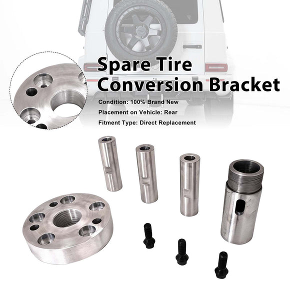 Spare Tire Conversion Bracket Flip Mount Fit Mercedes Benz W464 W465 2019+