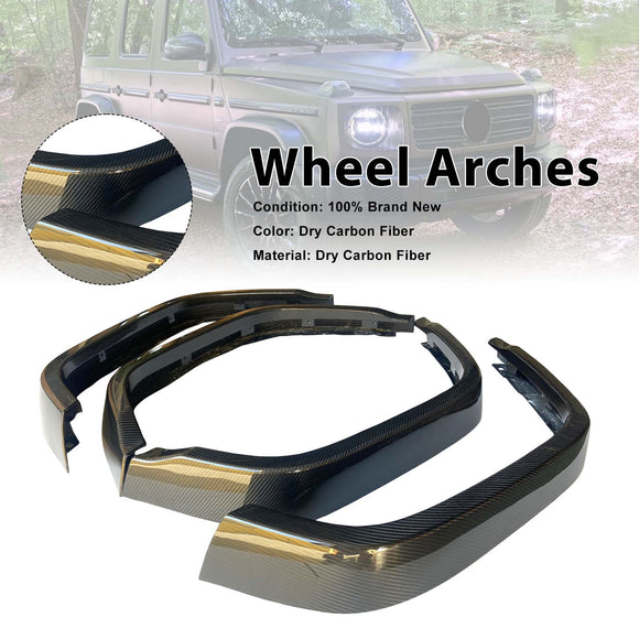 Dry Carbon Front Rear Wheel Arches Fit Mercedes Benz W464 W465 2019-2026