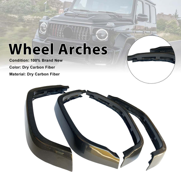 Dry Carbon Front Rear Wheel Arches Fit Mercedes Benz W464 W465 2019-2026