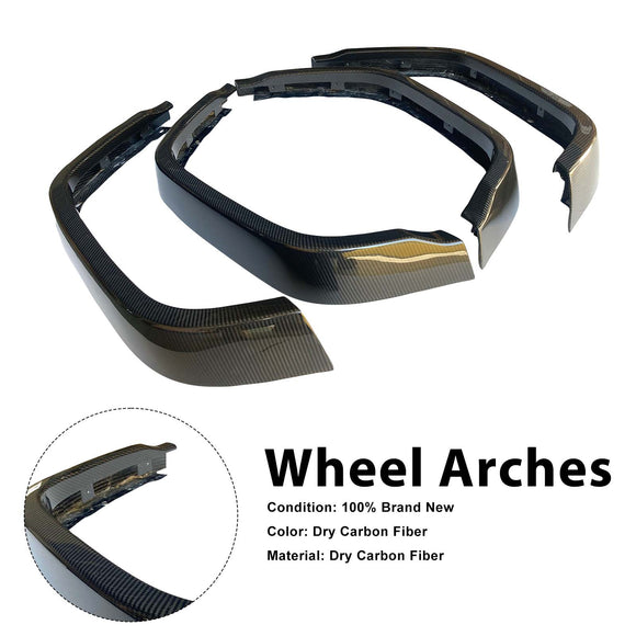 Dry Carbon Front Rear Wheel Arches Fit Mercedes Benz W464 W465 2019-2026
