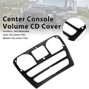 Carbon Fiber Center Console Volume CD Cover Fit Benz G Class W464 2019-2023-4