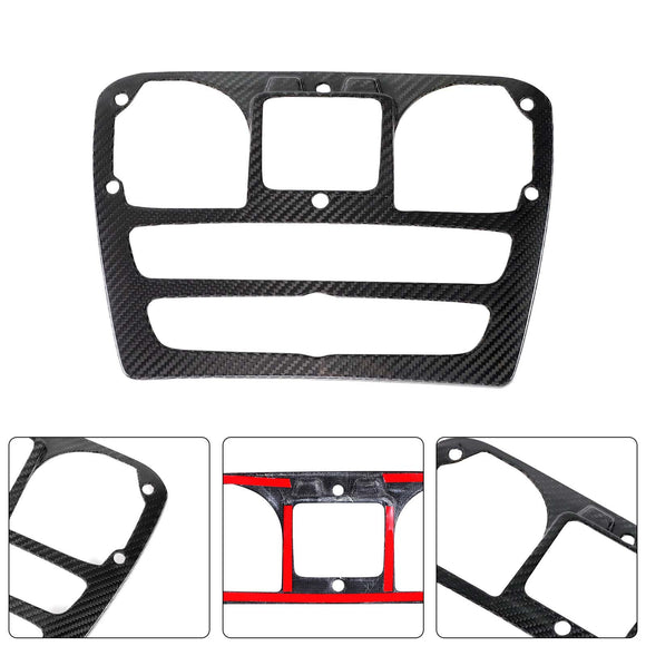 Carbon Fiber Center Console Volume CD Cover Fit Benz G Class W464 2019-2023