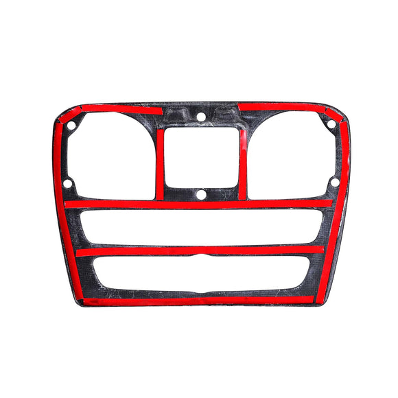 Carbon Fiber Center Console Volume CD Cover Fit Benz G Class W464 2019-2023