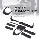 Dry Carbon Interior Dashboard Trim Fit Benz G-Class W463A W464 2019-2023-3