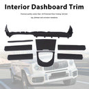 Dry Carbon Interior Dashboard Trim Fit Benz G-Class W463A W464 2019-2023-5