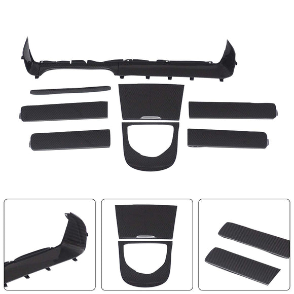 Dry Carbon Interior Dashboard Trim Fit Benz G-Class W463A W464 2019-2023