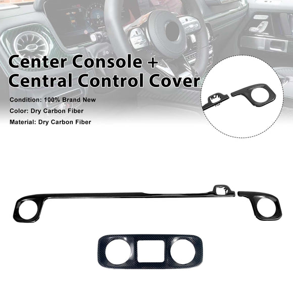 Center Console + Central Control Cover Fit Benz G-Class W463A W464 2019-2023