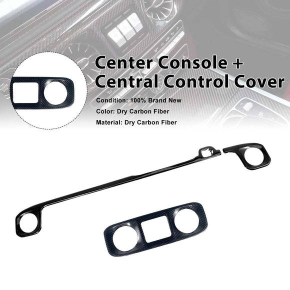 Center Console + Central Control Cover Fit Benz G-Class W463A W464 2019-2023