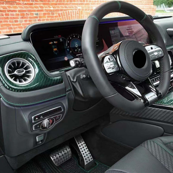 Center Console + Central Control Cover Fit Benz G-Class W463A W464 2019-2023