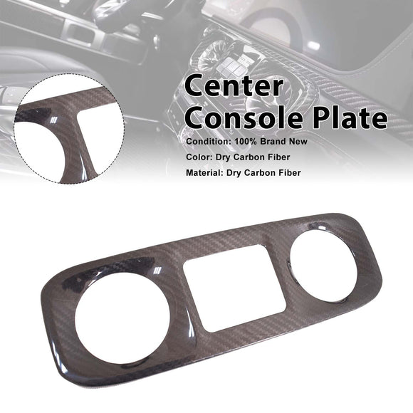 Carbon Fiber Center Console Plate Fit Benz G-Class W463A W464 2019-2023