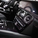 Carbon Fiber Center Console Plate Fit Benz G-Class W463A W464 2019-2023-14