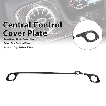 Carbon Fiber Central Control Cover Fit Mercedes G-Class W465 W464 2019-2026 - 0