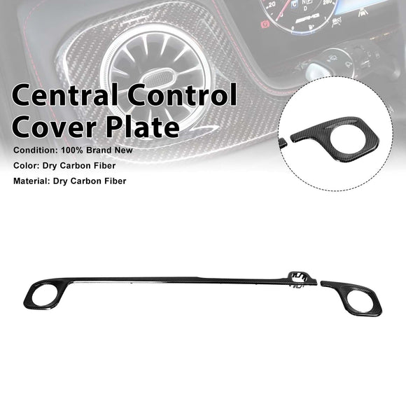 Carbon Fiber Central Control Cover Fit Mercedes G-Class W465 W464 2019-2026