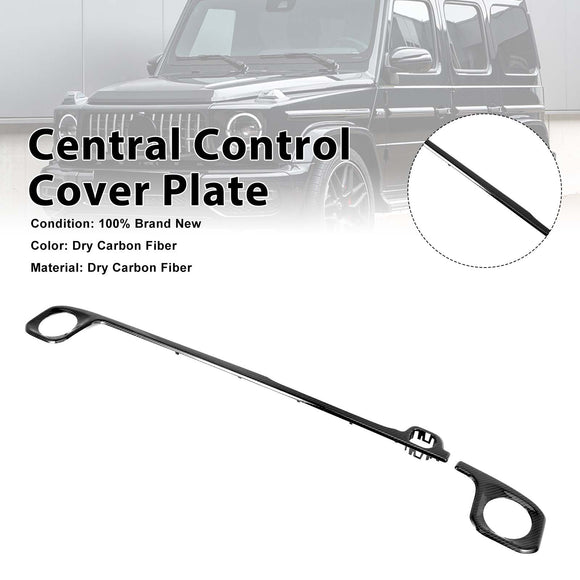 Carbon Fiber Central Control Cover Fit Mercedes G-Class W465 W464 2019-2026