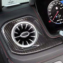 Carbon Fiber Central Control Cover Fit Mercedes G-Class W465 W464 2019-2026-14
