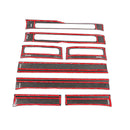 Carbon Fiber Outer Door Sill Plate Cover Trim Fit Benz W464 G500 2019-2023-8