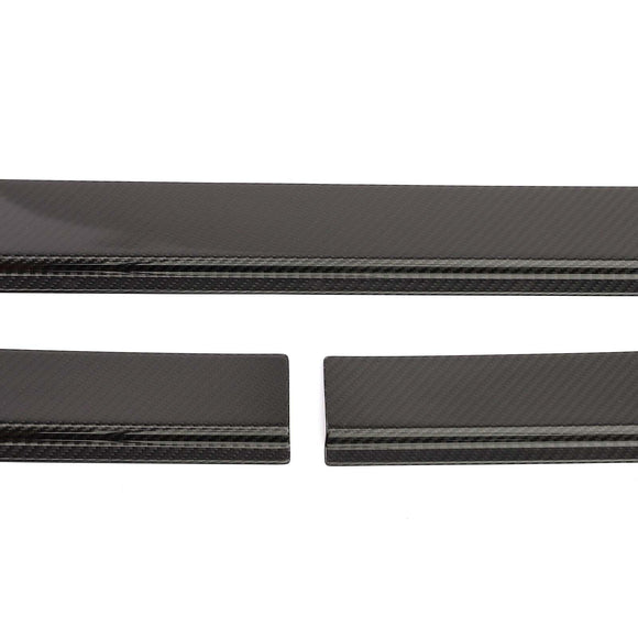Carbon Fiber Outer Door Sill Plate Cover Trim Fit Benz W464 G500 2019-2023