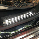 Carbon Fiber Outer Door Sill Plate Cover Trim Fit Benz W464 G500 2019-2023-14