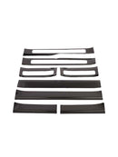 Carbon Fiber Outer Door Sill Plate Cover Trim Fit Benz W464 G500 2019-2023-15