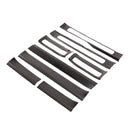 Carbon Fiber Outer Door Sill Plate Cover Trim Fit Benz W464 G500 2019-2023-17