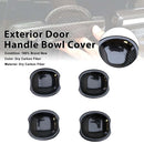 Carbon Fiber Exterior Door Handle Bowl Cover Fit Mercedes Benz W464 2019-2023-2