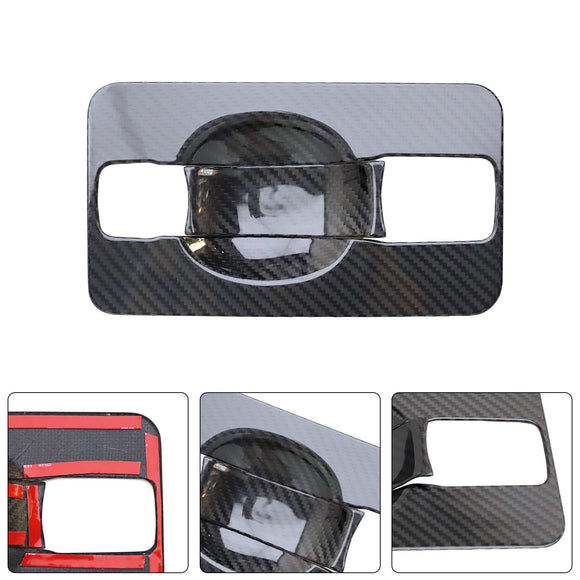 Carbon Fiber Door Trunk Handle Bowl Cover Fit Mercedes G-Class W464 2019-2023