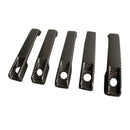 5PCS Dry Carbon Door Handle Cover Trim Fit Benz G Class W463A W464 2019-2023-1