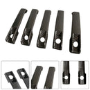 5PCS Dry Carbon Door Handle Cover Trim Fit Benz G Class W463A W464 2019-2023-7