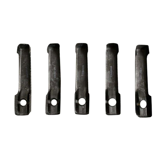 5PCS Dry Carbon Door Handle Cover Trim Fit Benz G Class W463A W464 2019-2023