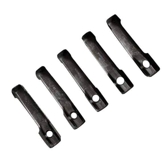5PCS Dry Carbon Door Handle Cover Trim Fit Benz G Class W463A W464 2019-2023