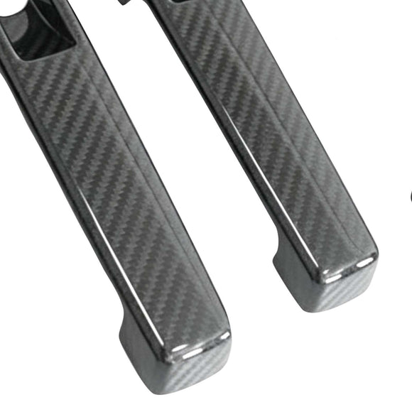 5PCS Dry Carbon Door Handle Cover Trim Fit Benz G Class W463A W464 2019-2023