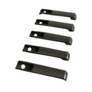 5PCS Dry Carbon Door Handle Cover Trim Fit Benz G Class W463A W464 2019-2023-19