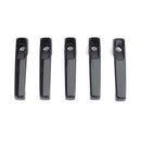 5PCS Carbon Fiber Door Handle Cover Trim Fit Benz G Class W463A W464 2019-2023-1