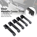 5PCS Carbon Fiber Door Handle Cover Trim Fit Benz G Class W463A W464 2019-2023-2
