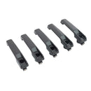 5PCS Carbon Fiber Door Handle Cover Trim Fit Benz G Class W463A W464 2019-2023-9