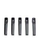 5PCS Carbon Fiber Door Handle Cover Trim Fit Benz G Class W463A W464 2019-2023-16