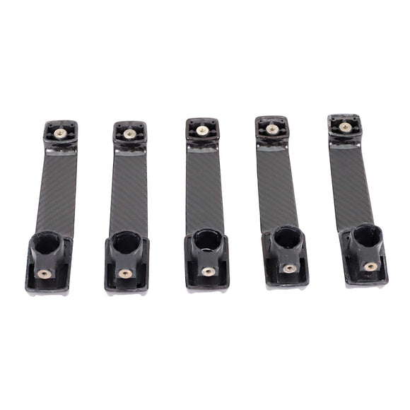 5PCS Carbon Fiber Door Handle Cover Trim Fit Mercedes G Class W464 2019-2023
