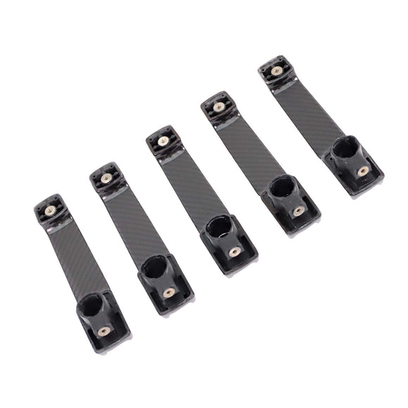 5PCS Carbon Fiber Door Handle Cover Trim Fit Mercedes G Class W464 2019-2023