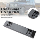 Dry Carbon Front Bumper License Plate Fit Mercedes Benz W464 G-Class 2019-2023-2