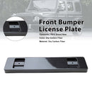 Dry Carbon Front Bumper License Plate Fit Mercedes Benz W464 G-Class 2019-2023-3