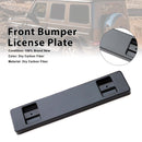 Dry Carbon Front Bumper License Plate Fit Mercedes Benz W464 G-Class 2019-2023-4