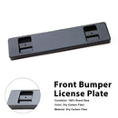 Dry Carbon Front Bumper License Plate Fit Mercedes Benz W464 G-Class 2019-2023-6