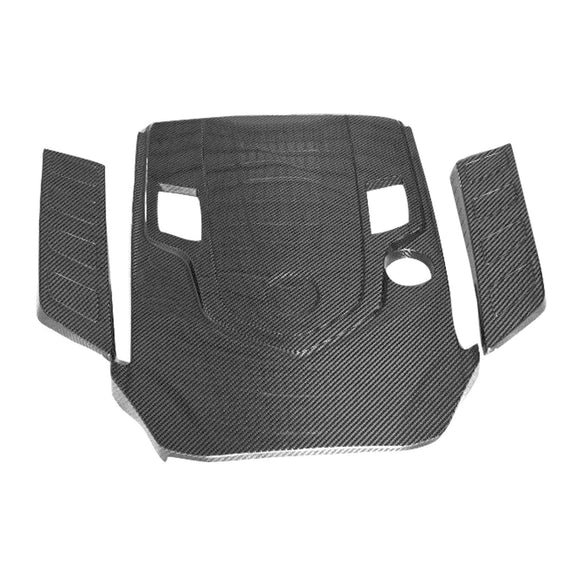 Dry Carbon Fiber Engine Cover Wind-Box Plate Fit G Class W463A W464 2019-2023