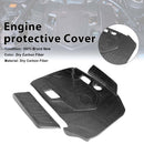 Dry Carbon Fiber Engine Cover Wind-Box Plate Fit G Class W463A W464 2019-2023-2