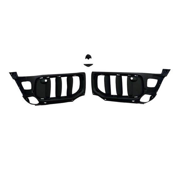 W465 Style Front Bumper Insert Vents Fit Mercedes Benz W464 G63 2019-2023
