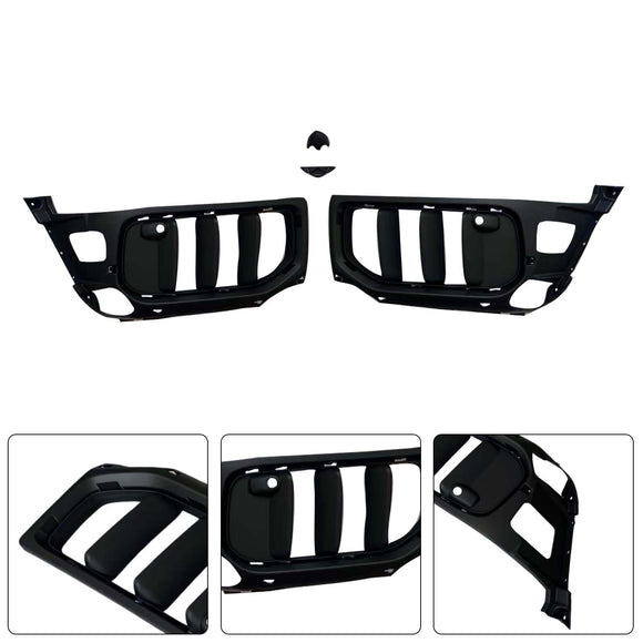 W465 Style Front Bumper Insert Vents Fit Mercedes Benz W464 G63 2019-2023
