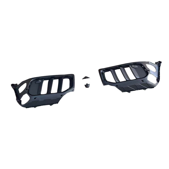 W465 Style Front Bumper Insert Vents Fit Mercedes Benz W464 G63 2019-2023